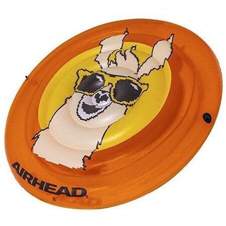 Kwik Tek Pixel Orange Llama Pool Float AHPF-067